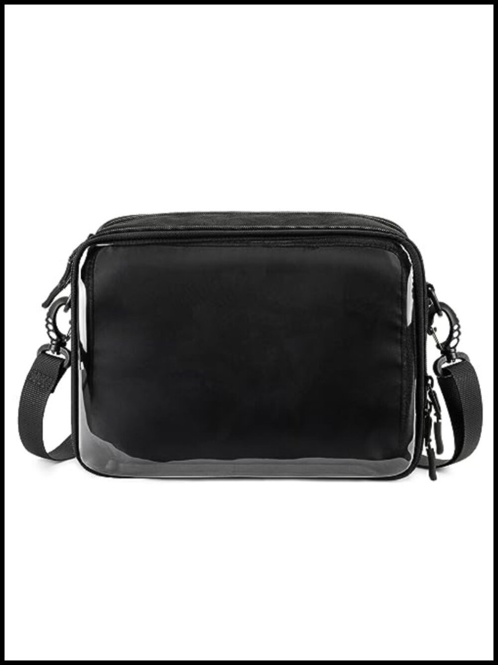 Ita Bag Crossbody Pin Display Bag with Clear Window Insert